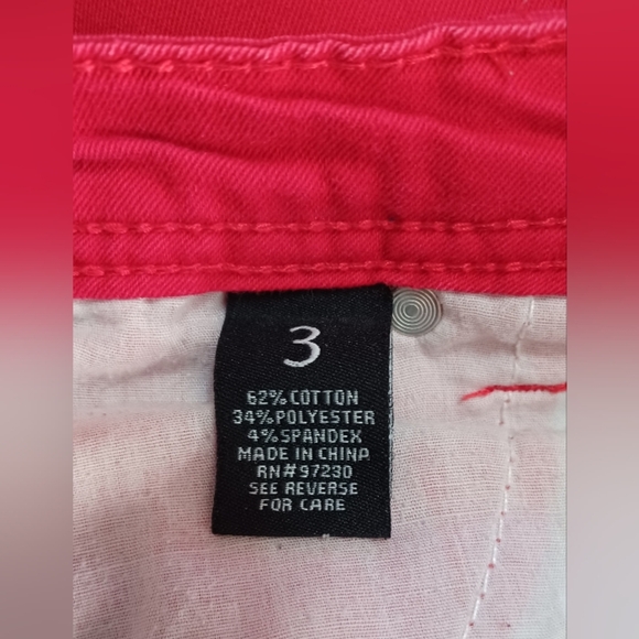 Almost Famous Red Skinny Denim Jeans - Picture 13 of 15